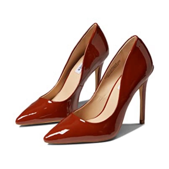 Steve Madden Klory Pump Cognac Patent 10 M - Picture 1 of 7